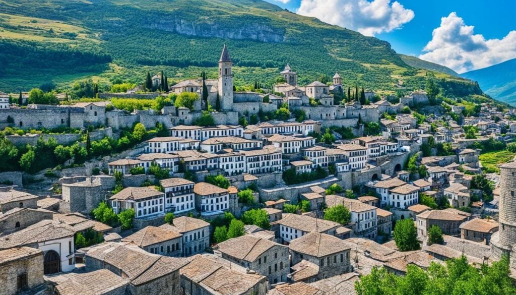 UNESCO World Heritage Site Gjirokaster