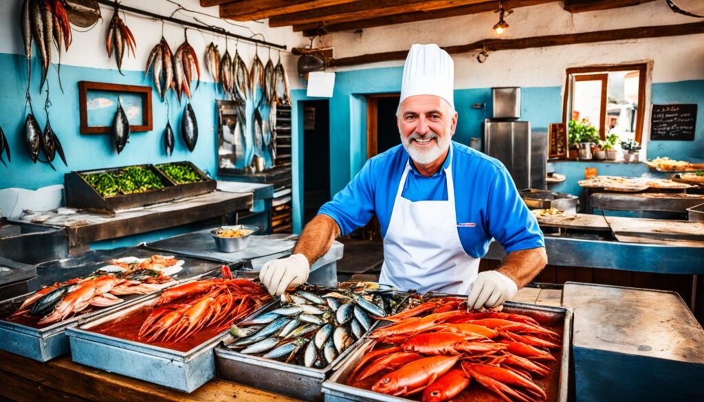 Ulcinj seafood restaurants