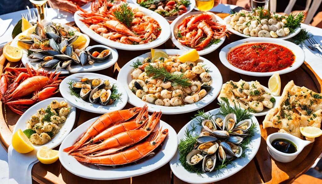 Ulcinj seafood specialties