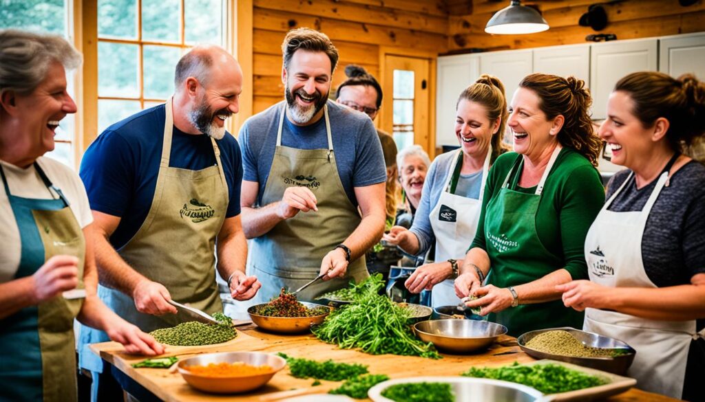 Unique cooking classes in Asheville