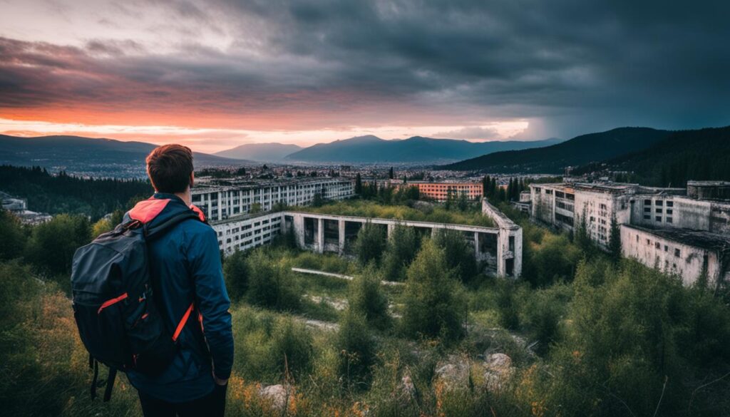 Urban exploration in Sarajevo