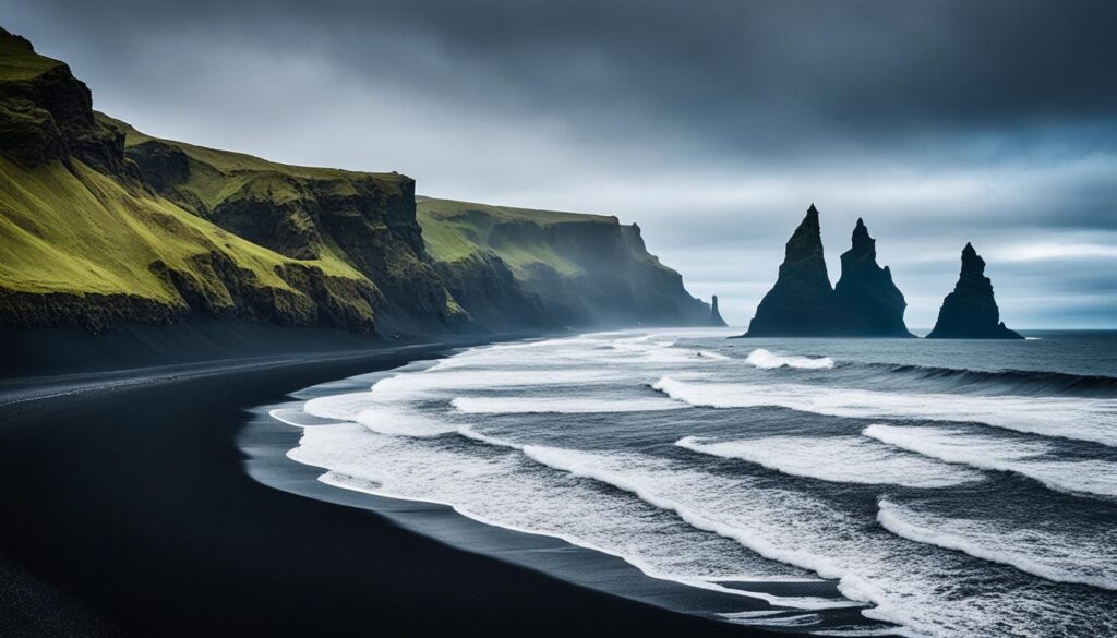 Vik Black Sand Beach Location