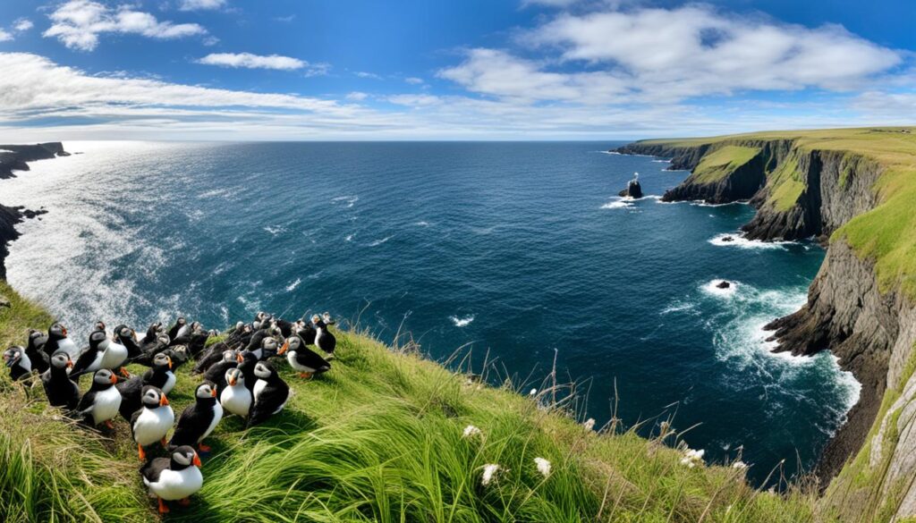 Vik Puffin Colony