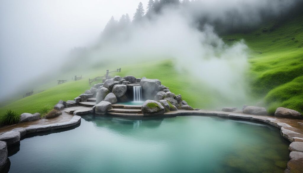 Vik hot springs Vik hot springs