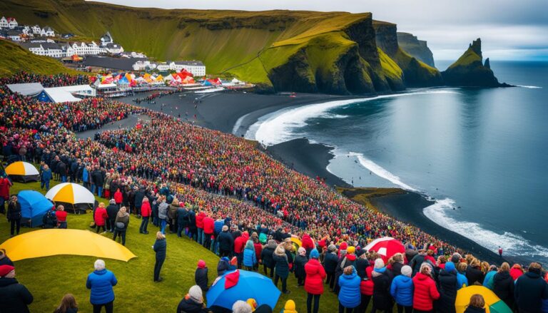 Vik local festivals and cultural events throughout the year