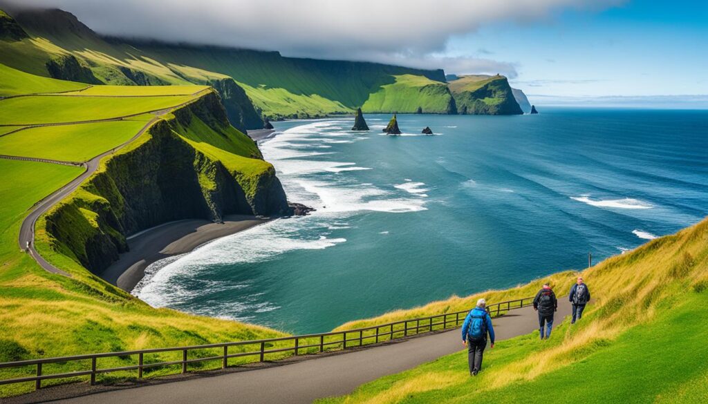 Vik walking routes Vik walking routes