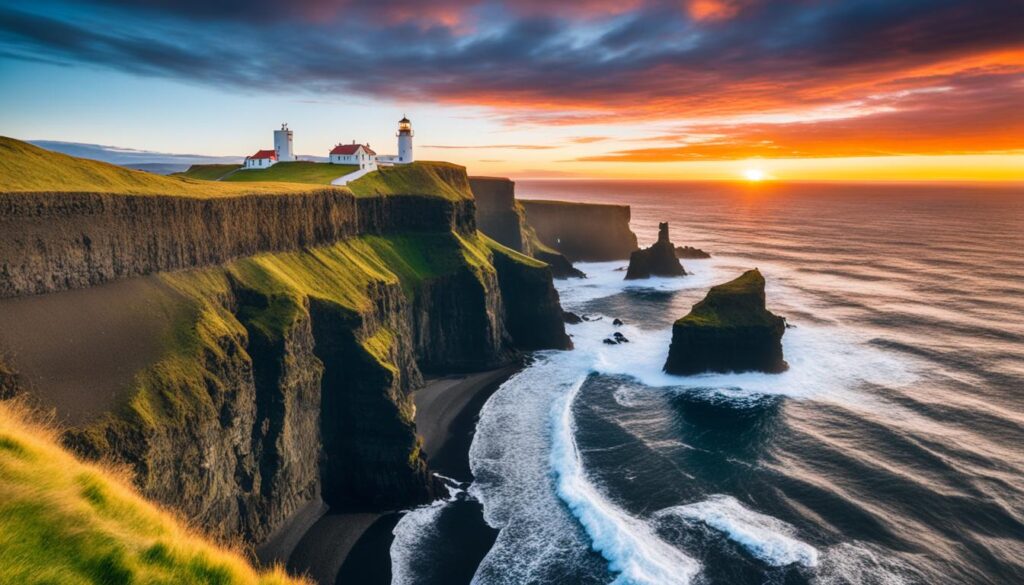 Visit Dyrholaey lighthouse