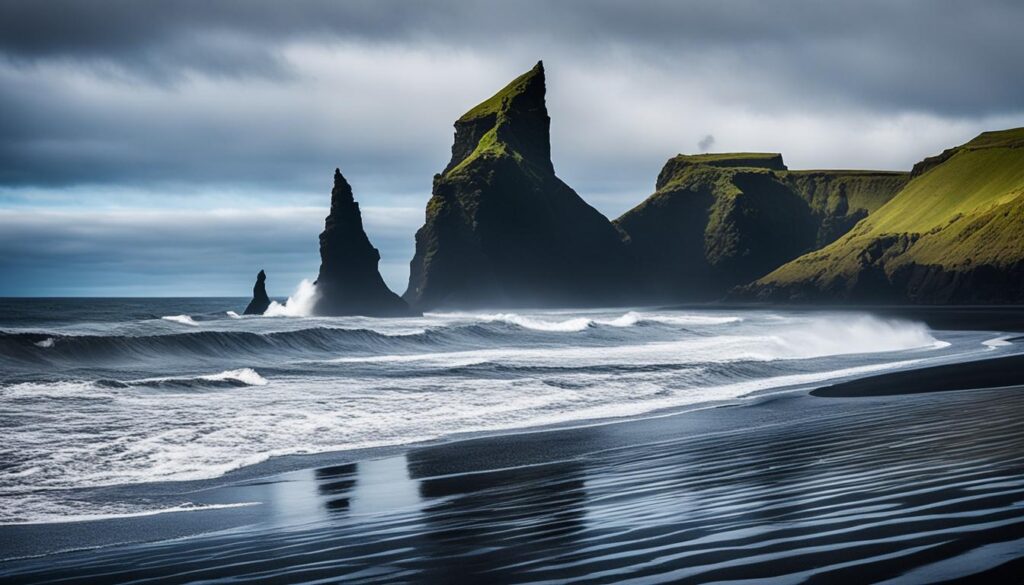 Visit Vik black sand beach