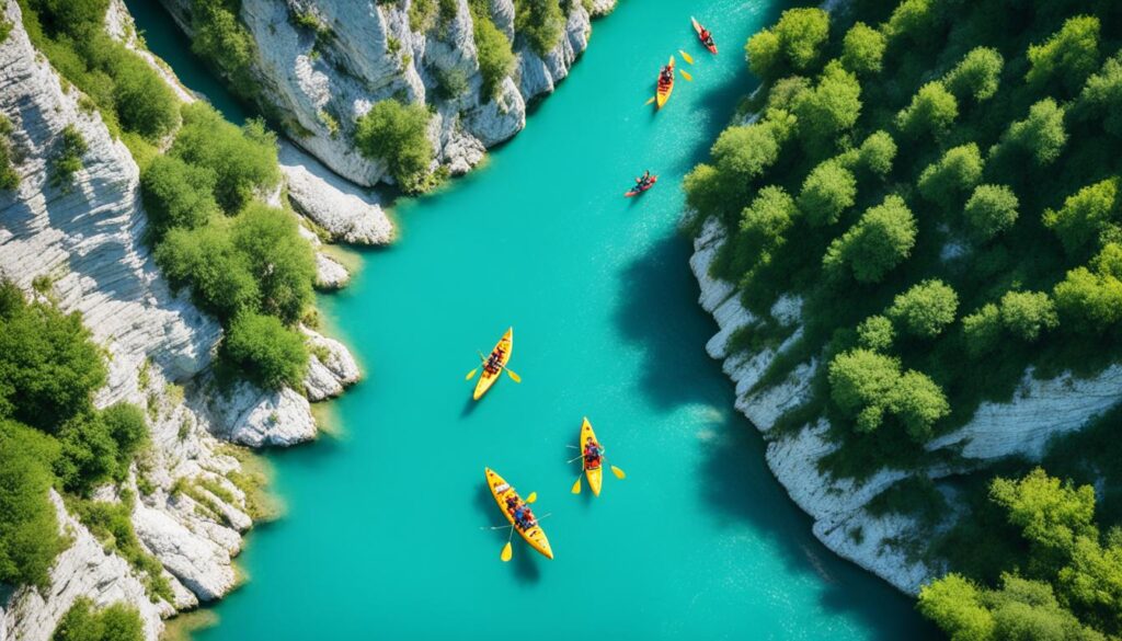 Vrbas River Canyon