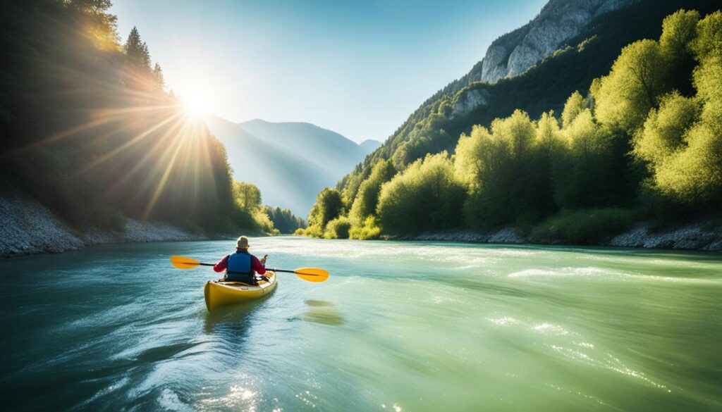 Vrbas River kayak adventure