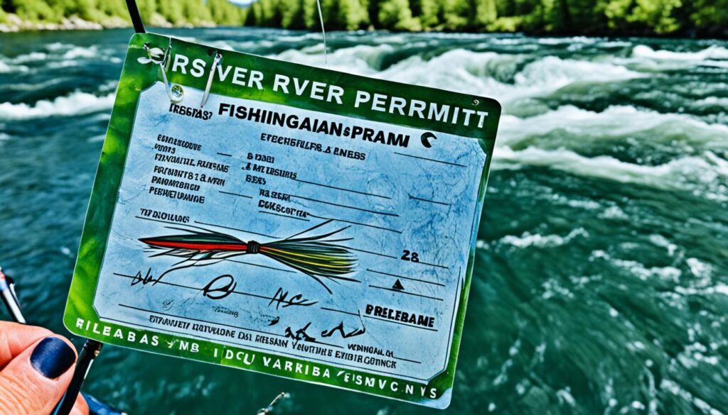 Vrbas river fishing permits image