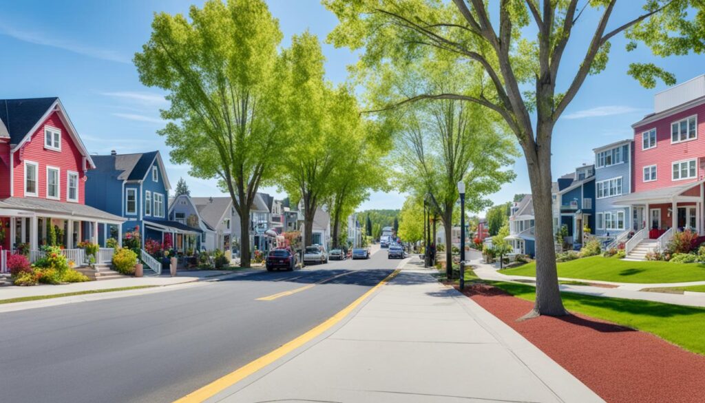 Walkable neighborhoods in Wilmington