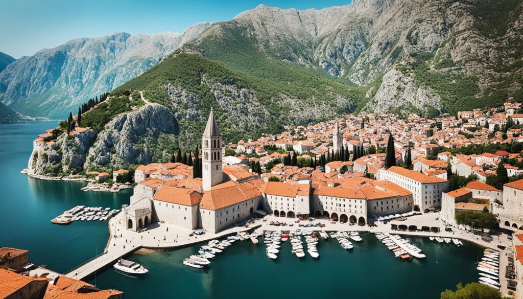 Walking map of Kotor Walking map of Kotor