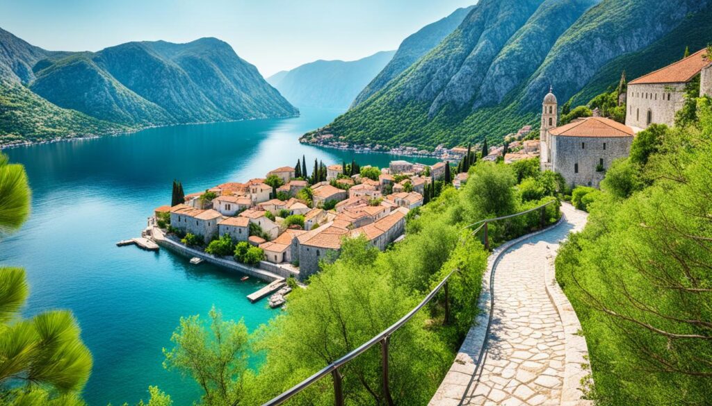 Walking trails in Kotor Walking trails in Kotor