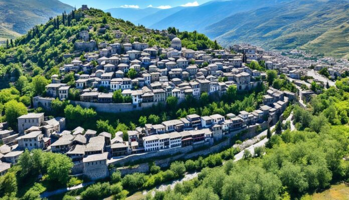 What are the must-see sights within Gjirokaster's historical old town?