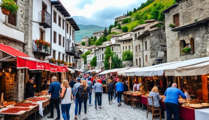 What delicious local dishes and regional specialties to try in Gjirokaster?