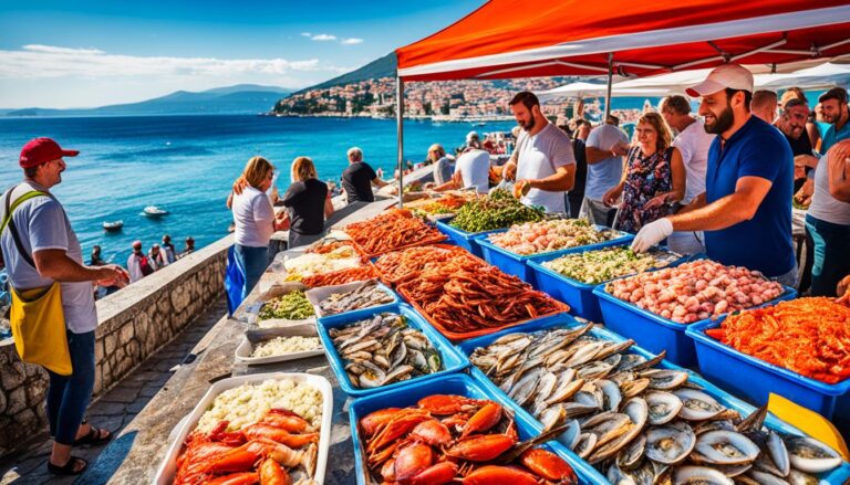 What delicious seafood dishes and local specialties to try in Saranda?