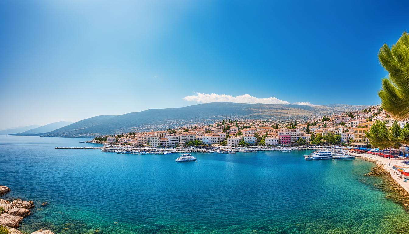 What is Saranda known for?