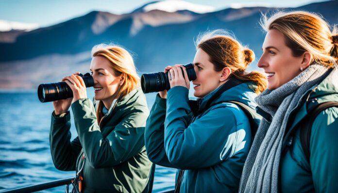 What types of whales can you see in Husavik and when?