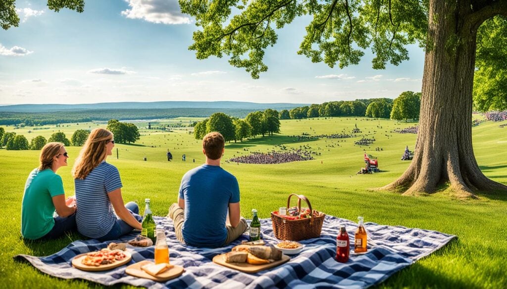 Why Picnicking in Gettysburg - Scenic Area