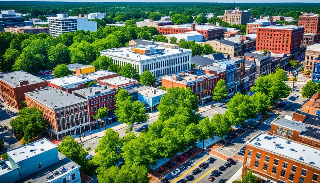 Wilmington pedestrian-friendly areas