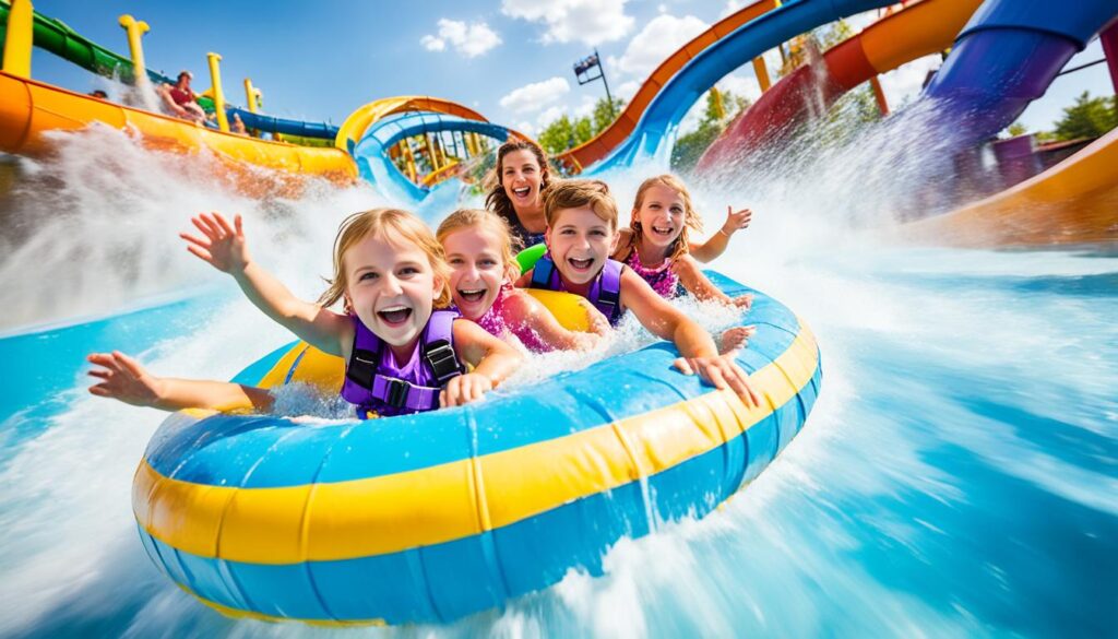 Zoombezi Bay Waterpark family fun in Columbus