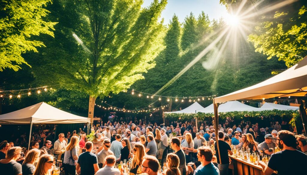 best beer gardens Raleigh