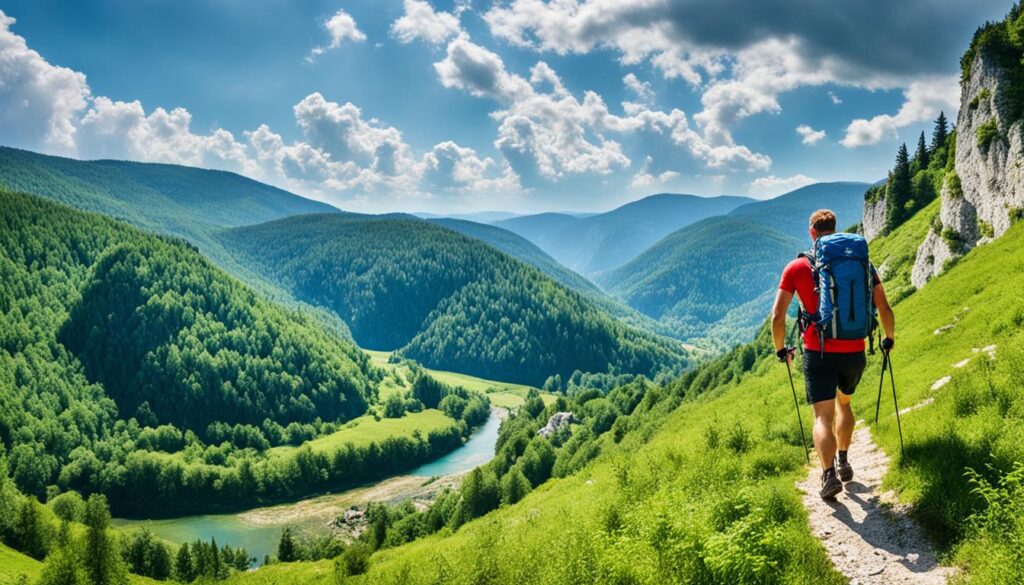 best hiking trails in Jajce