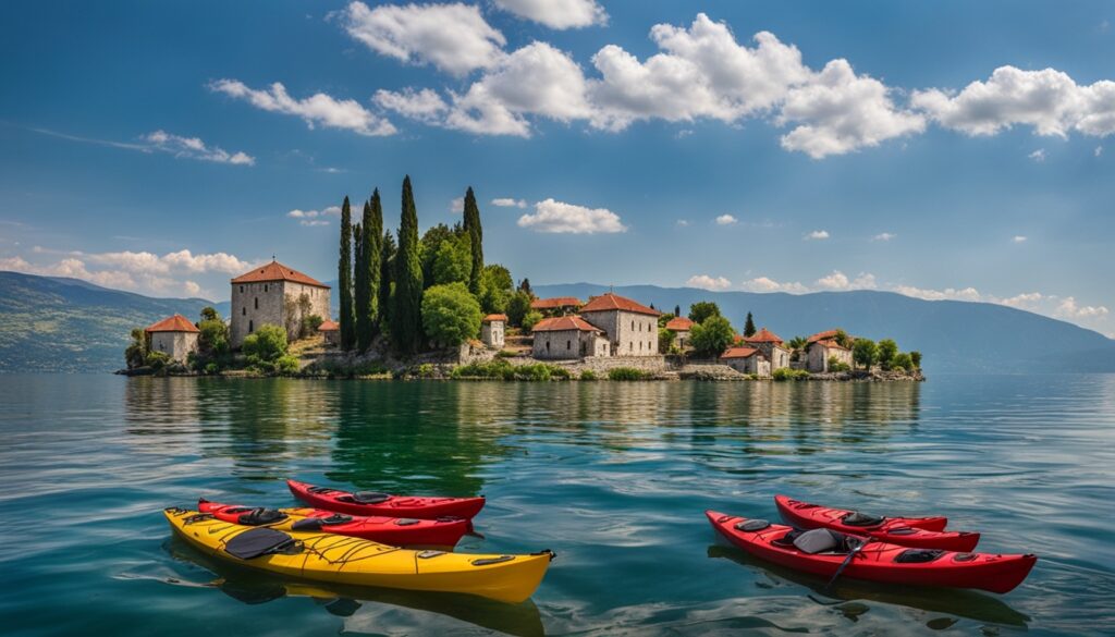 best kayaking spots in Ohrid best kayaking spots in Ohrid