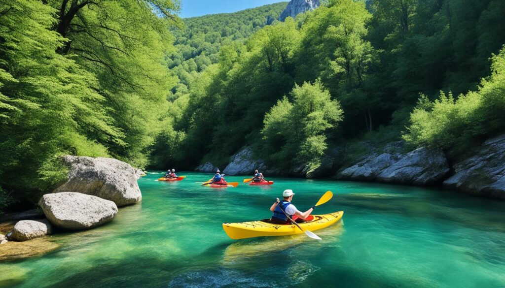 best kayaking spots in Trebinje