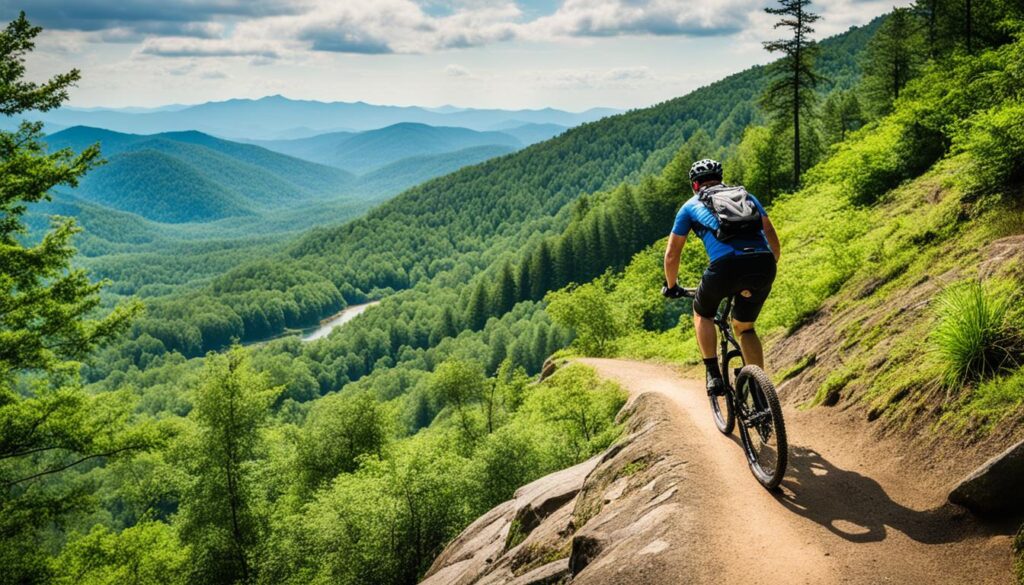 biking trails near Knoxville