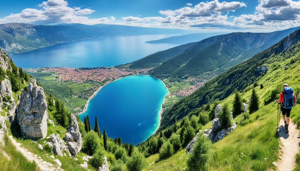 breathtaking views hiking Ohrid breathtaking views hiking Ohrid