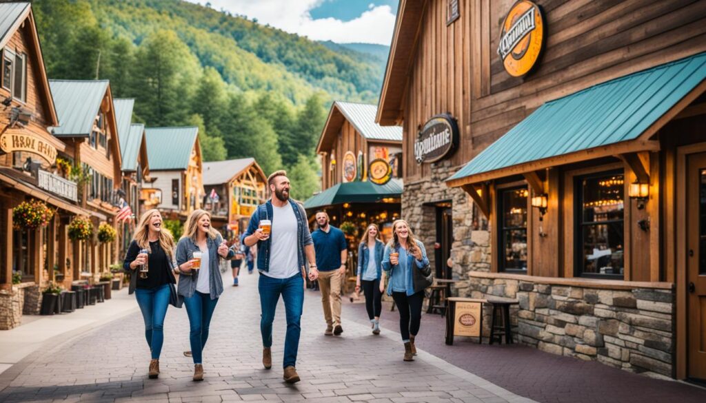 brewery hopping in Gatlinburg