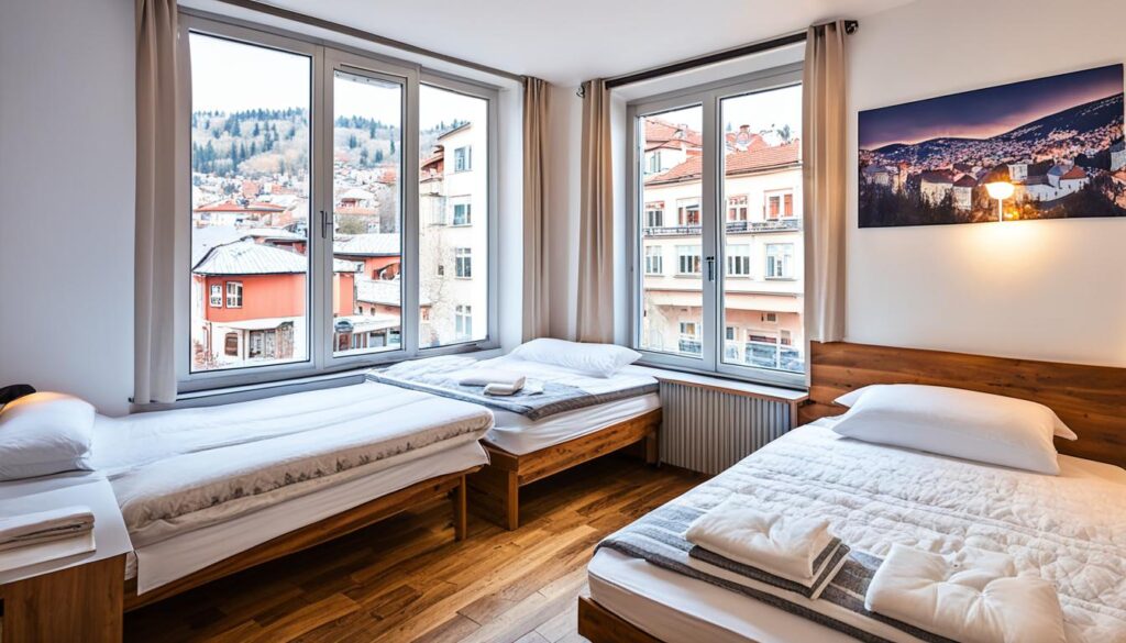 budget-friendly accommodations Sarajevo