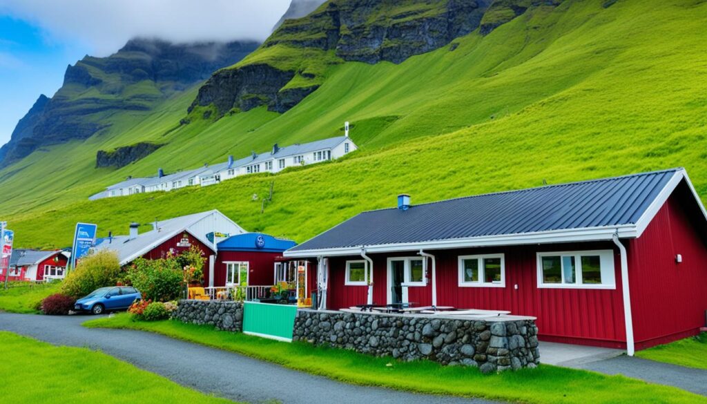 budget travel accommodations Vik budget travel accommodations Vik