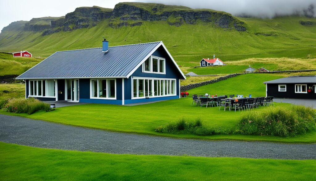 budget travel accommodations Vik budget travel accommodations Vik