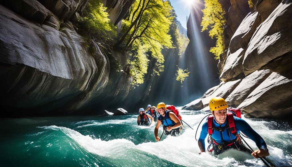 canyoning excursions in Kranj canyoning excursions in Kranj
