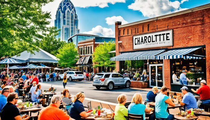 charlotte neighborhoods for foodies