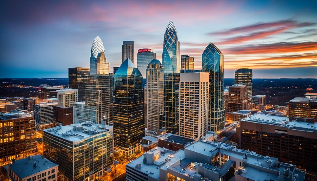 charlotte skyline views charlotte skyline views