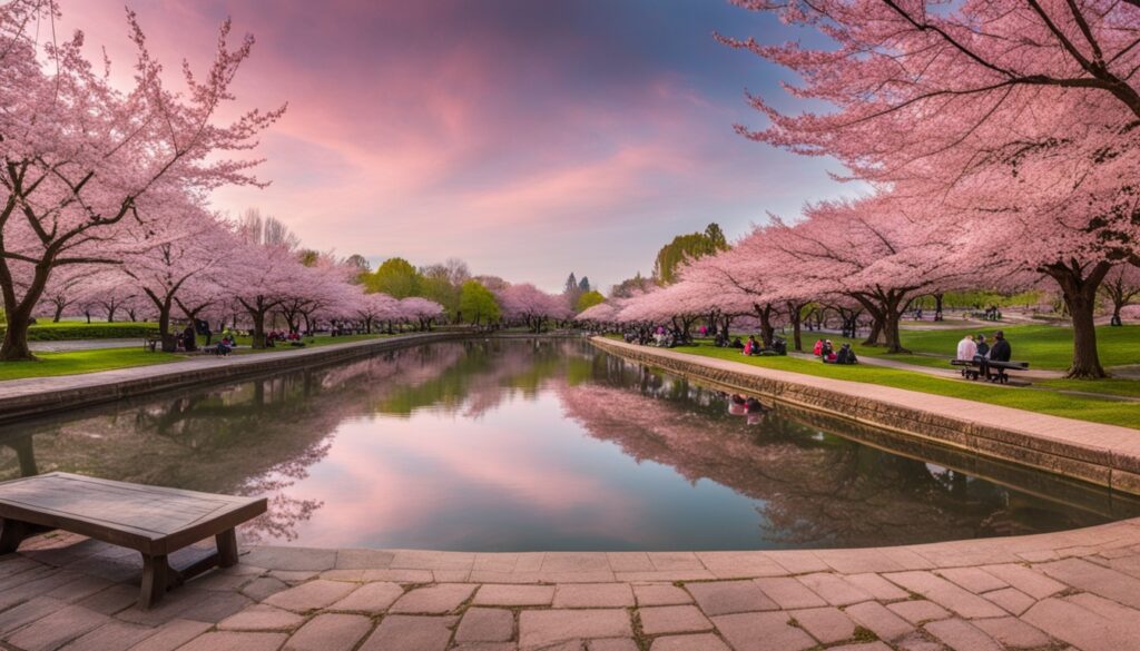 cherry blossom viewing spots in Salem cherry blossom viewing spots in Salem