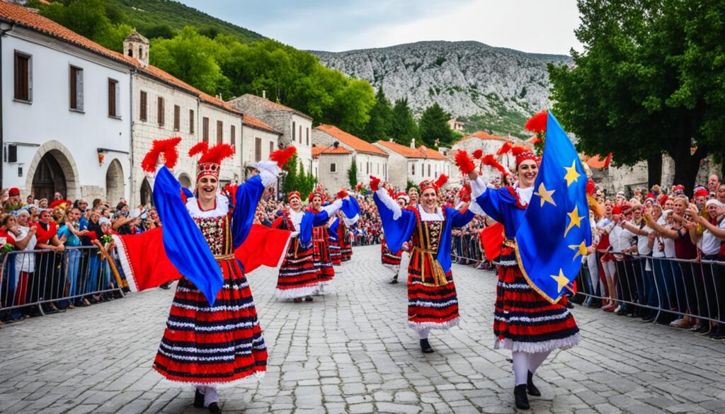 community celebrations in Trebinje