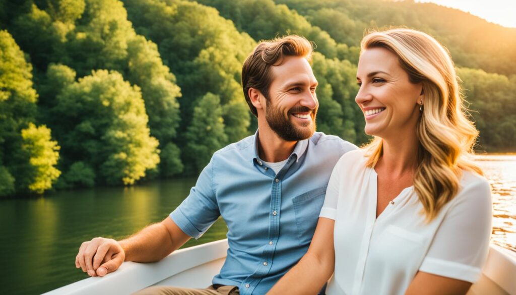 couples boat trips Tennessee River