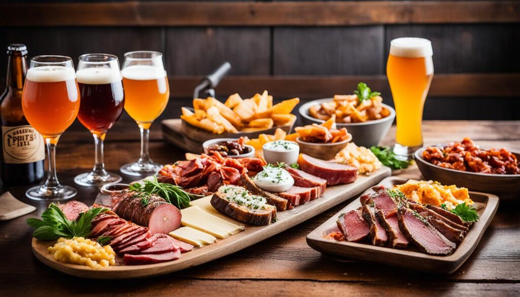 craft beer food pairings