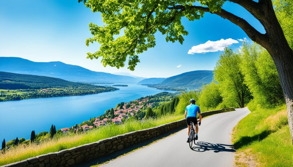 cycling tourism Struga