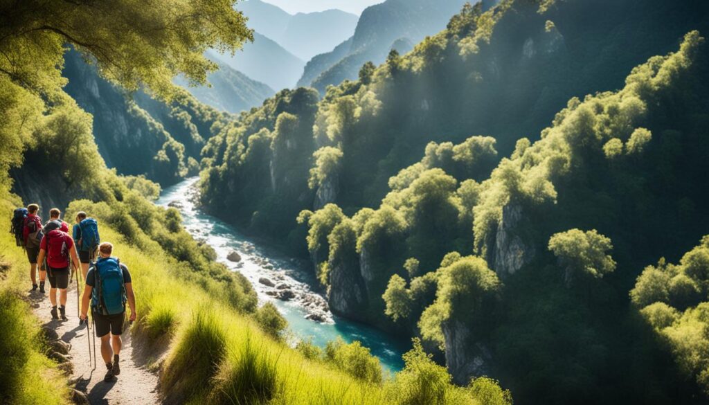 exploring Matka Canyon