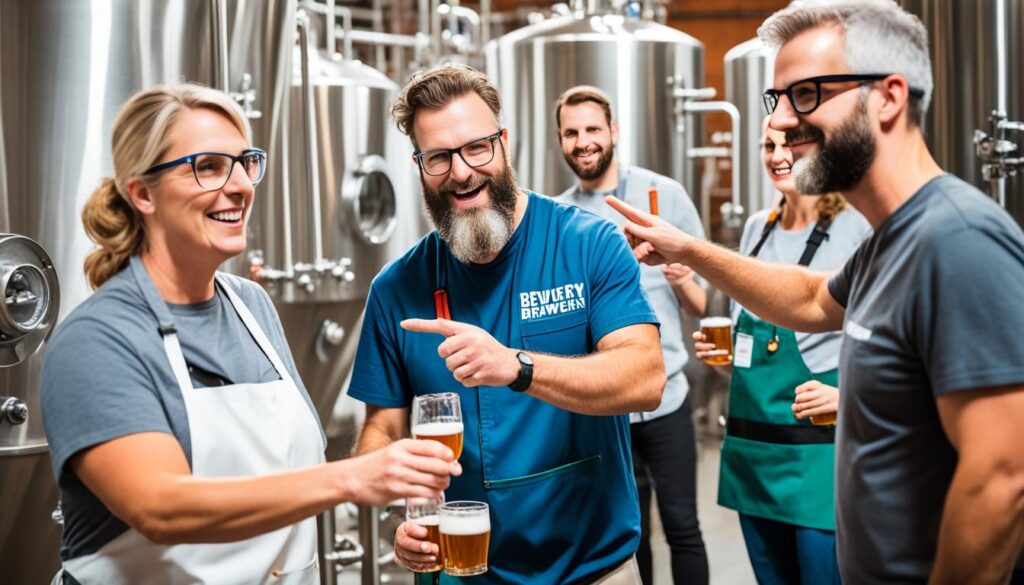 guided brewery tours