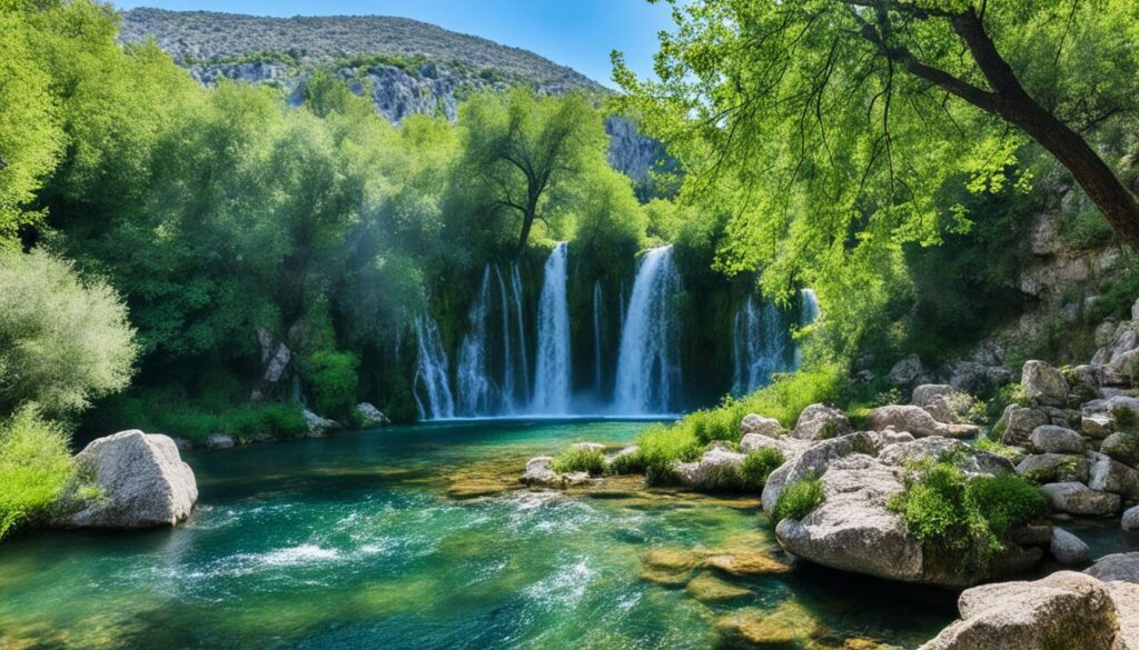 hidden waterfalls near Trebinje hidden waterfalls near Trebinje