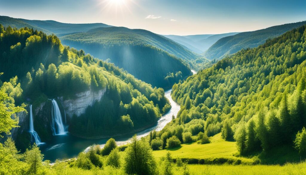 hiking routes in Jajce hiking routes in Jajce