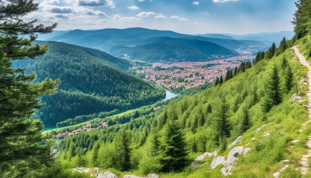 hiking trails Banja Luka