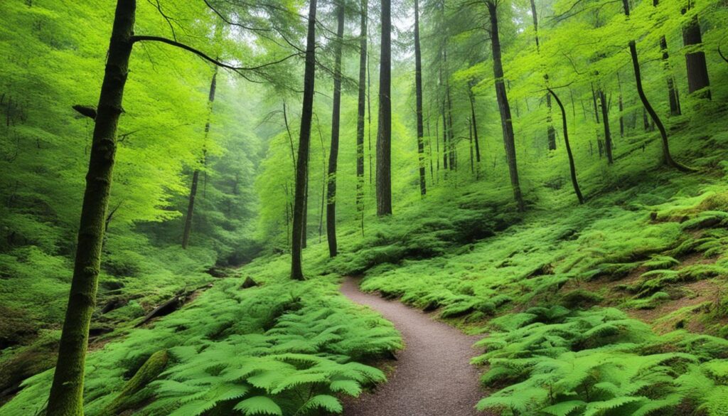 hiking trails near Asheville